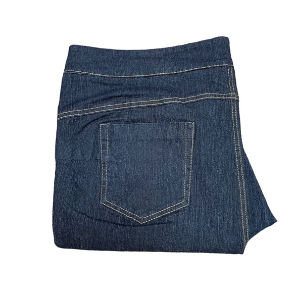 STRETCH DARK BLUE WOMENS JEANS Size 2X/2T Straight Leg - Picture 12 of 12